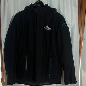 Port Authority Black Raincoat